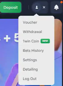 1win minimum withdrawal
