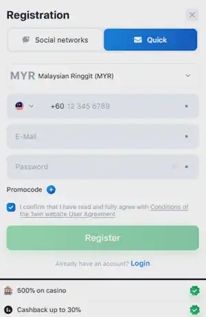 Download 1win app